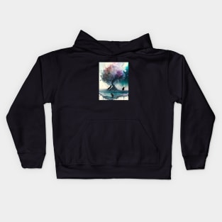 Moonlight Shenanigans Kids Hoodie